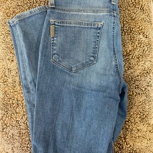 PAIGE Women's Straight Leg Jeans in Blue